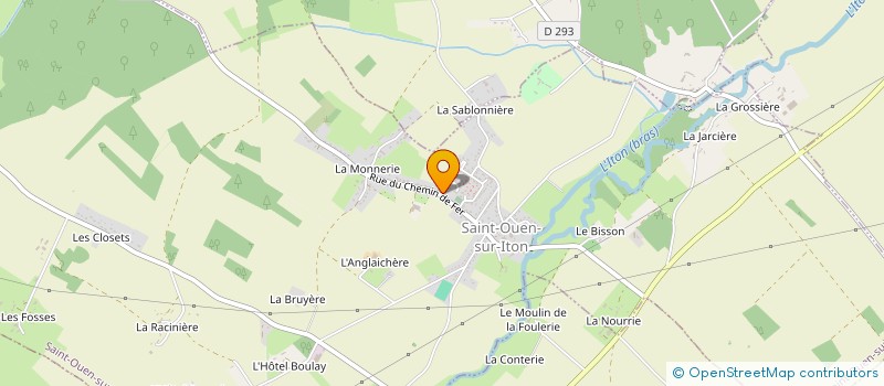localisation de l'entreprise SCI MUGUETTE à SAINT-OUEN-SUR-ITON