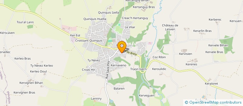 localisation de l'entreprise SCI MUJUPA  PLOUGUIN