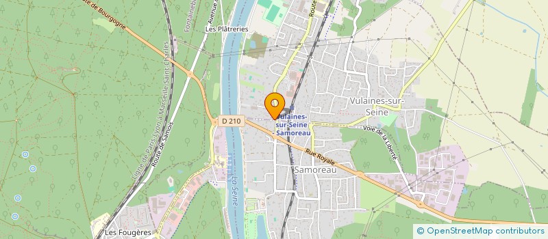 localisation de l'entreprise SCI MUKHTAR  VULAINES-SUR-SEINE