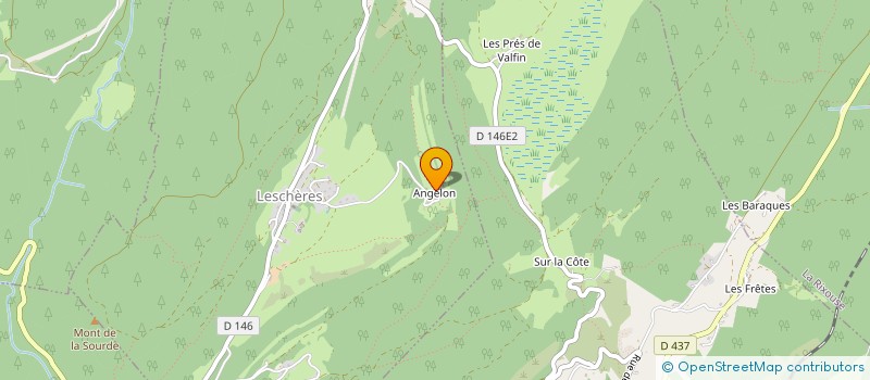 localisation de l'entreprise SCI MUKWA  LAVANS-LES-SAINT-CLAUDE