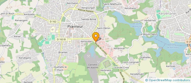 localisation de l'entreprise SCI MULA à PLOEMEUR