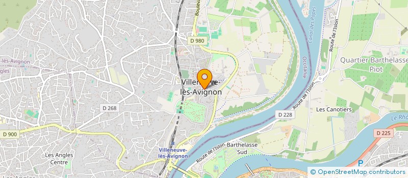 localisation de l'entreprise SCI MULATRON  VILLENEUVE-LES-AVIGNON