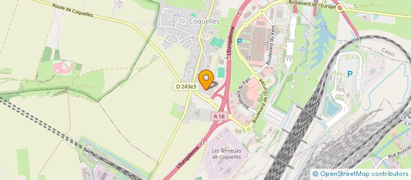 localisation de l'entreprise SCI MULDERS NEEDHAM  COQUELLES