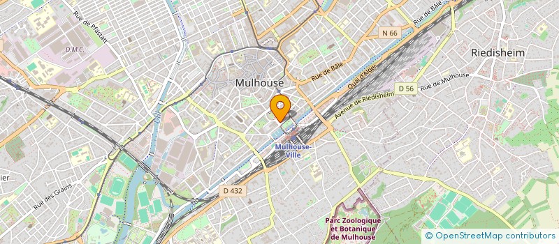 localisation de l'entreprise SCI MULHOUSE TOUR EUROPE 2223  MULHOUSE
