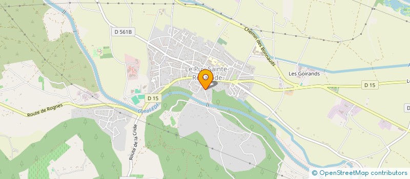 localisation de l'entreprise SCI MULIMAEVE  LE PUY-SAINTE-REPARADE