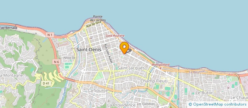 localisation de l'entreprise SCI MULLA à SAINT-DENIS