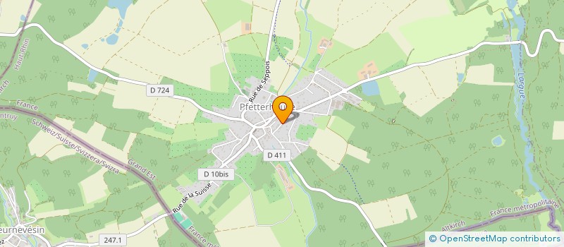 localisation de l'entreprise SCI MULLENHEIM  FERRETTE