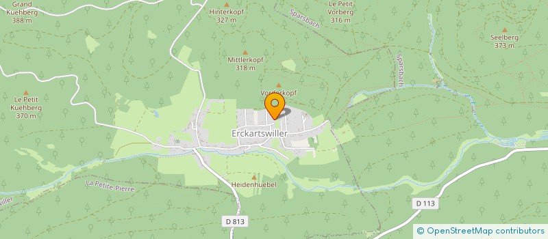 localisation de l'entreprise SCI MULLER  ERCKARTSWILLER