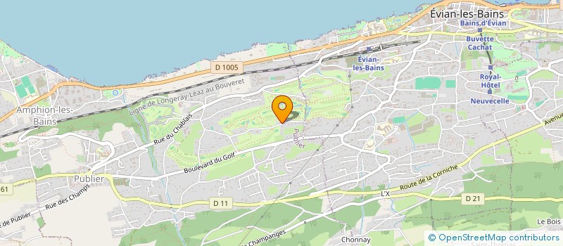 localisation de l'entreprise SCI MULLER  PUBLIER