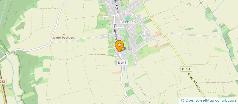 localisation de l'entreprise SCI MULLER  SEEBACH