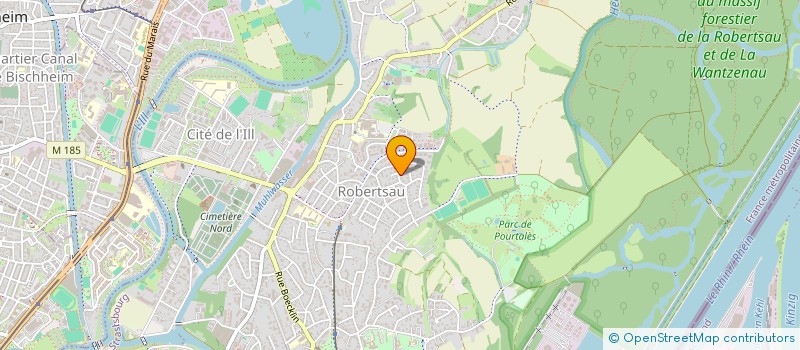 localisation de l'entreprise SCI MULLER CURZYDLO  STRASBOURG