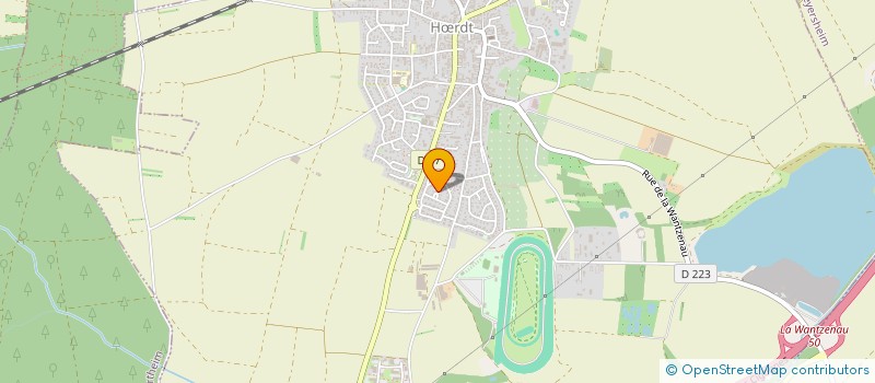 localisation de l'entreprise SCI MULLER-FERREIRA  HRDT