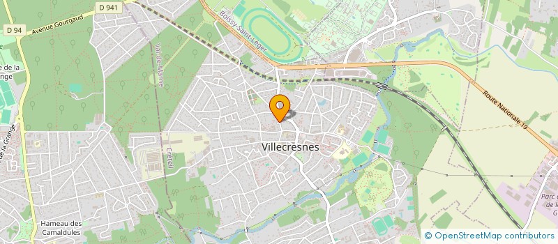 localisation de l'entreprise SCI MULLIER  VILLECRESNES