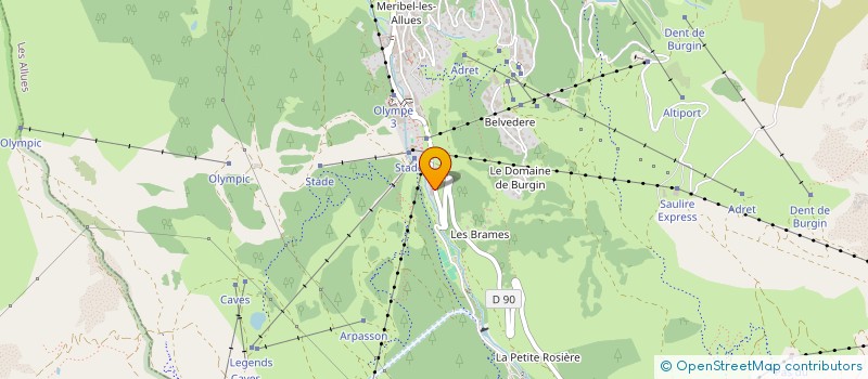 localisation de l'entreprise SCI MULLINSKI  LES ALLUES