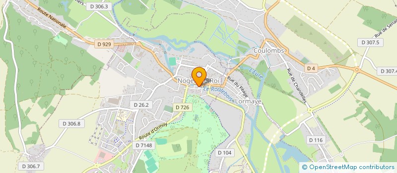 localisation de l'entreprise SCI MULOAX à NOGENT-LE-ROI