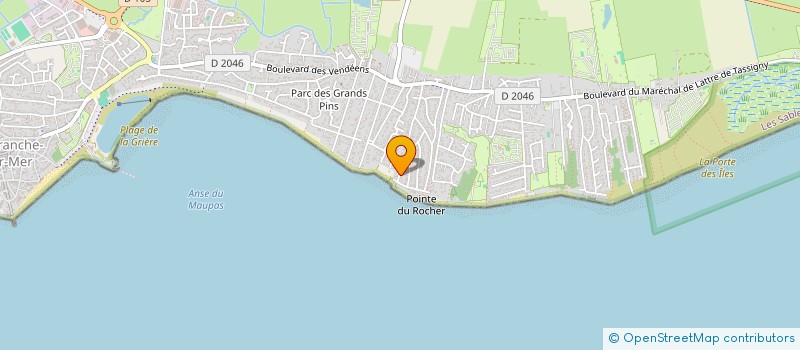 localisation de l'entreprise SCI MULTICOQUE  LA TRANCHE-SUR-MER
