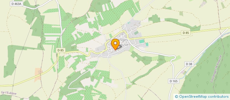 localisation de l'entreprise SCI MULTIFIDUS  COULANGES-LA-VINEUSE