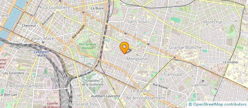 localisation de l'entreprise SCI MULTIPLE  LYON