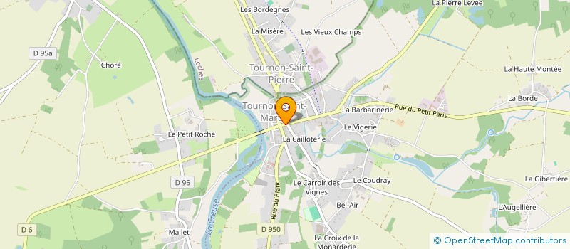 localisation de l'entreprise SCI MULTON à TOURNON-SAINT-MARTIN
