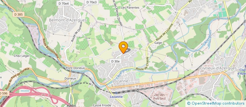 localisation de l'entreprise SCI MULU  LOZANNE