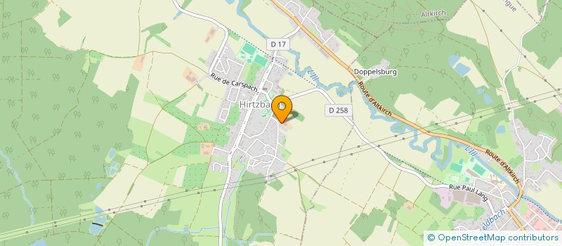 localisation de l'entreprise SCI MUNCK  HIRTZBACH