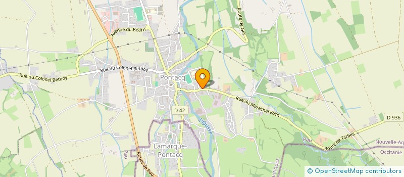 localisation de l'entreprise SCI MUNDAKA  PONTACQ