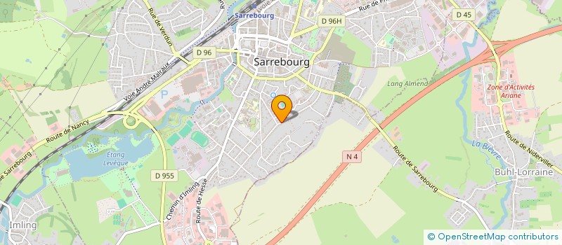 localisation de l'entreprise SCI MUNIER-WAHL  HESSE