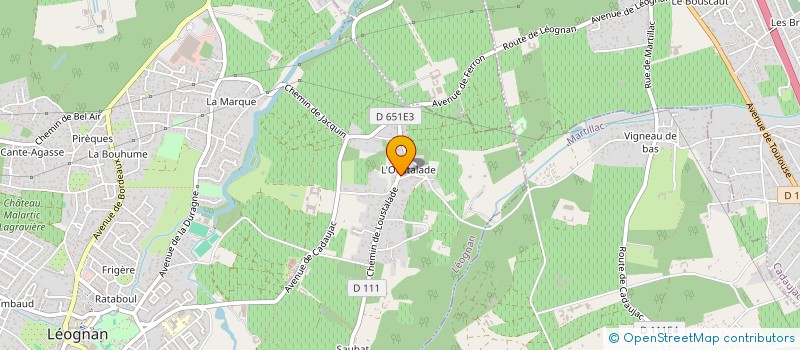 localisation de l'entreprise SCI MUNOZ  BORDEAUX