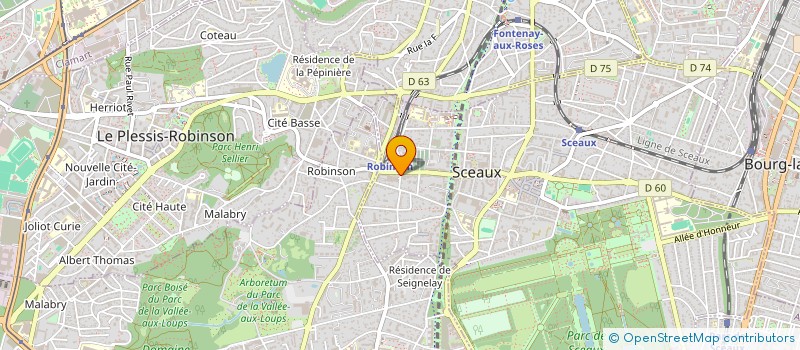 localisation de l'entreprise SCI MUNOZ à SCEAUX