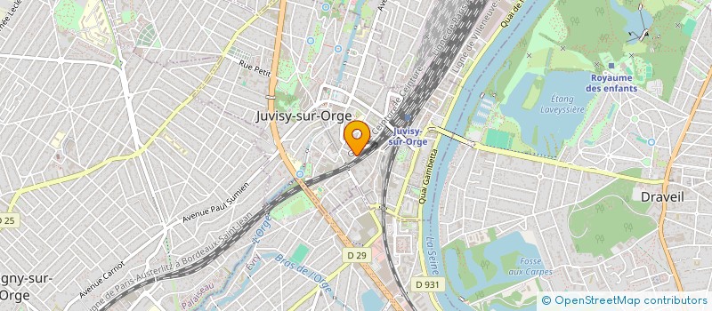 localisation de l'entreprise SCI MUNOZ DE LA CRUZ  JUVISY-SUR-ORGE