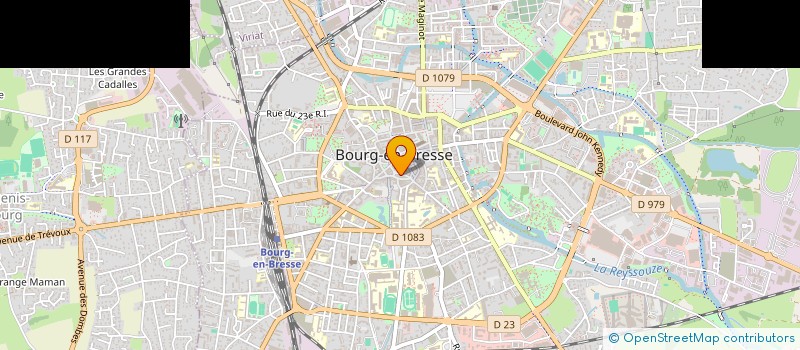 localisation de l'entreprise SCI MUNTE-CINTU à BOURG-EN-BRESSE