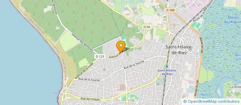 localisation de l'entreprise SCI MUR à SAINT-HILAIRE-DE-RIEZ