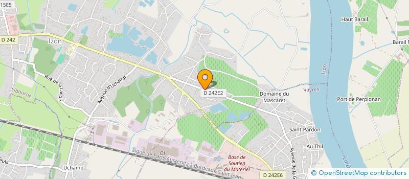 localisation de l'entreprise SCI MUR  IZON