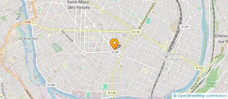 localisation de l'entreprise SCI MUR PHIE RIMINI à SAINT-MAUR-DES-FOSSES