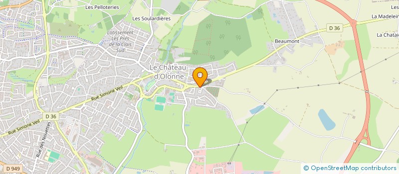 localisation de l'entreprise SCI MURAIL-SARRAZIN à LES SABLES-D'OLONNE