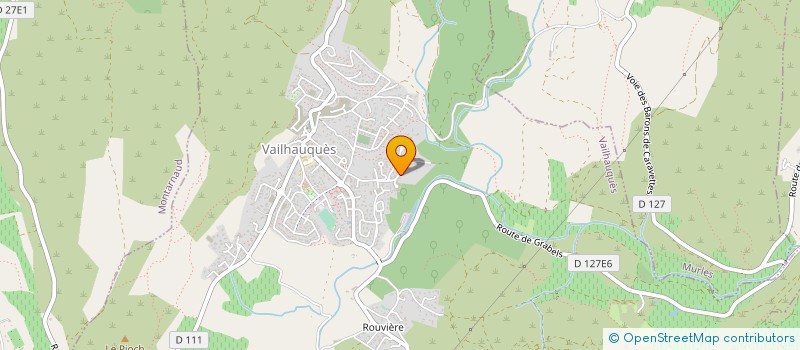 localisation de l'entreprise SCI MURANO  VAILHAUQUES