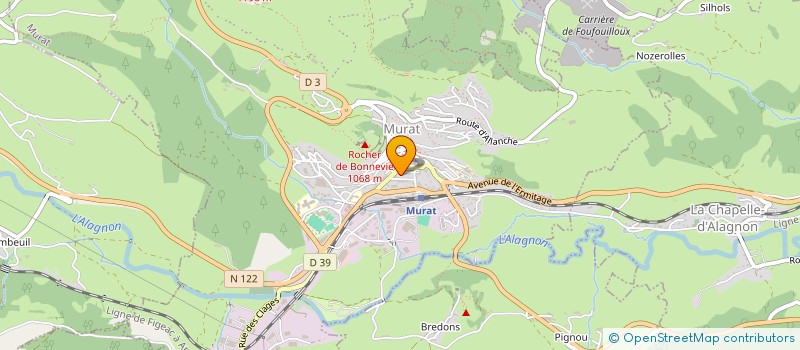 localisation de l'entreprise SCI MURANOT à MURAT