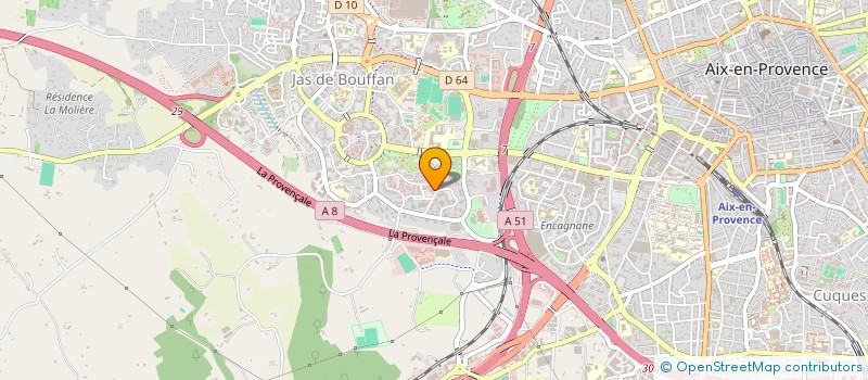 localisation de l'entreprise SCI MURAPHARM à AIX-EN-PROVENCE