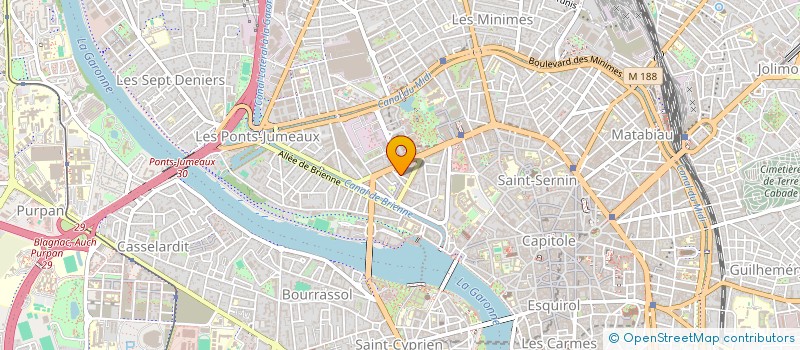 localisation de l'entreprise SCI MURAT à TOULOUSE