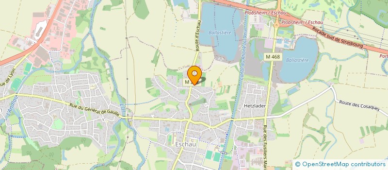 localisation de l'entreprise SCI MURAT  ESCHAU