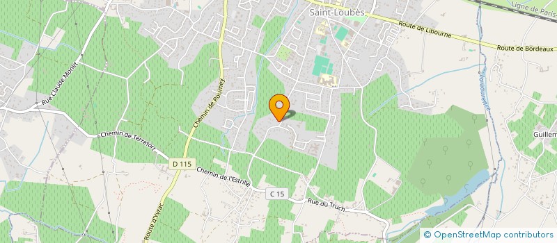 localisation de l'entreprise SCI MURAT  SAINT-LOUBES