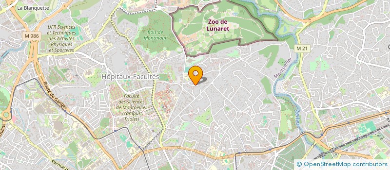 localisation de l'entreprise SCI MURAT SUFFREN à MONTPELLIER