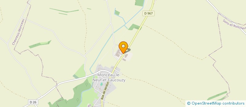 localisation de l'entreprise SCI MURCY RADEMONT  MONCEAU-LE-NEUF-ET-FAUCOUZY