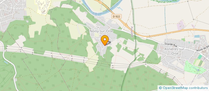 localisation de l'entreprise SCI MURELLI  NOISY-SUR-OISE