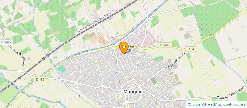 localisation de l'entreprise SCI MURENE DE JAVA  MAUGUIO