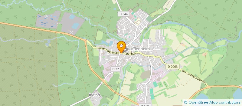 localisation de l'entreprise SCI MURESTO  SOUFFLENHEIM