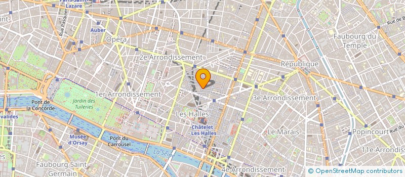 localisation de l'entreprise SCI MURHU MONTORGUEIL  PARIS