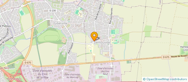 localisation de l'entreprise SCI MURIEL  DEMOUVILLE