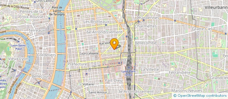localisation de l'entreprise SCI MURIEL à LYON