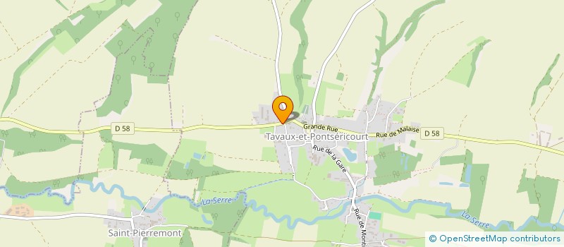 localisation de l'entreprise SCI MURIEL  CILLY